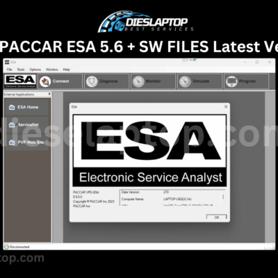 PACCAR ESA 5.6 + SW FILES Latest Version